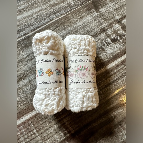 Electric Wine 🍷 Set plus 2 handmade dish cloths - Picture 2 of 6